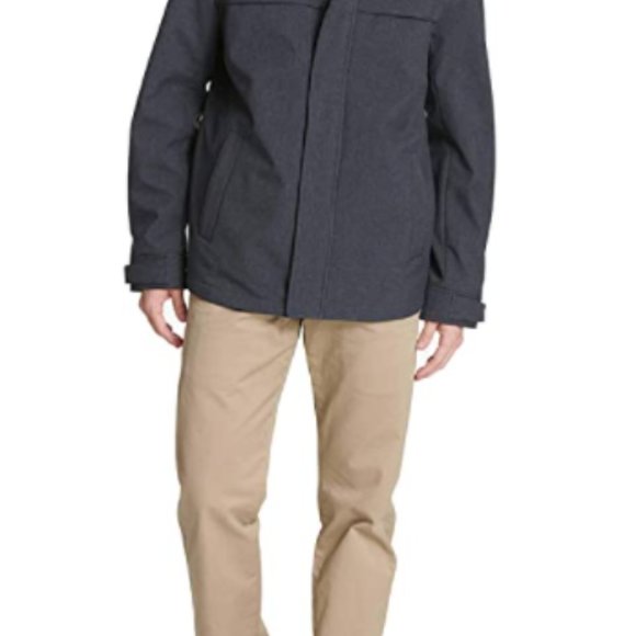 Dockers Men's Dwight Soft Shell Bib Jacket - Picture 6 of 7